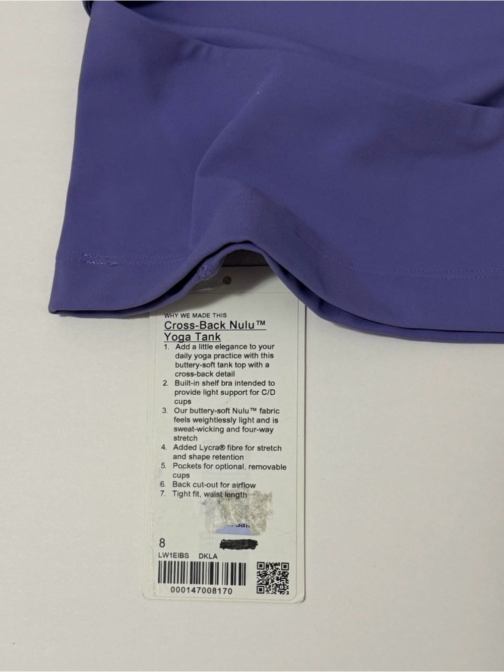 Lululemon Cross-Back Tank Top - Picture 7 of 7